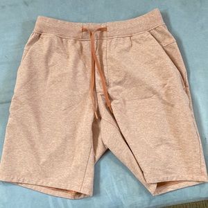 Lulu Sweat Shorts, Orange, Size L